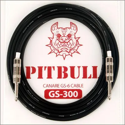 PITBULL 악기케이블 GS-300 (3m) 기타케이블/카나레케이블/일렉기타케이블