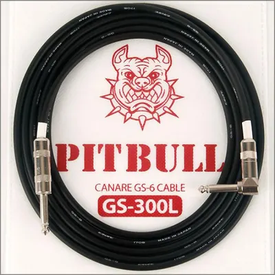 PITBULL 악기케이블 GS-300L (3m) 기타케이블/카나레케이블/일렉기타케이블