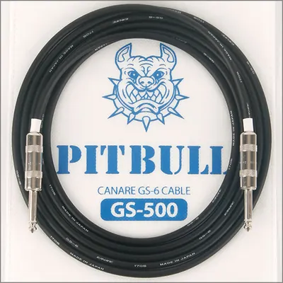PITBULL 악기케이블 GS-500 (5m) 기타케이블/카나레케이블/일렉기타케이블