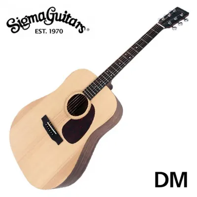 시그마기타 Sigma 통기타 DM Plus 탑솔리드