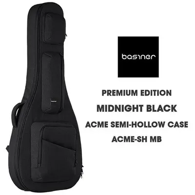 Basiner 세미할로우기타 케이스 ACME-SH (SEMI HOLLOW) - Midnight Black