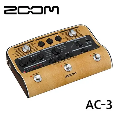 ZOOM AC-3 어쿠스틱 프리앰프 & 이펙터