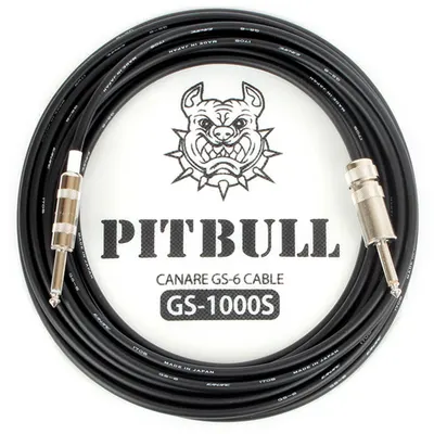 PITBULL 사일런트 악기케이블 GS-1000S (10m) 기타케이블/카나레케이블/일렉기타케이블