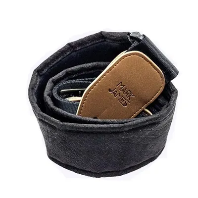 Mark James 스트랩 Snake Suede Series 블랙
