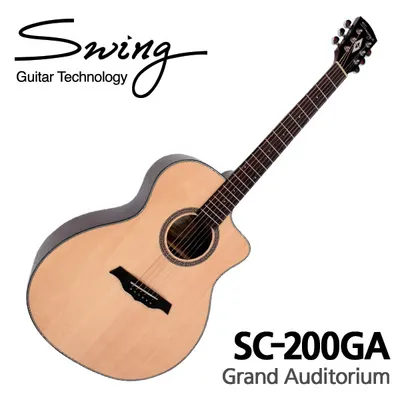 스윙기타 Swing 통기타 SC-200GA 탑솔리드