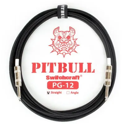 Switchcraft 스위치크래프트 PITBULL 악기케이블 PREMIUM Guitar Cable PG-12(3.6m)
