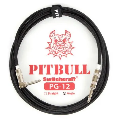 Switchcraft 스위치크래프트 PITBULL 악기케이블 PREMIUM Guitar Cable PG-12L(3.6m)