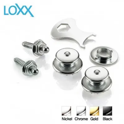 Loxx 스트랩락 4 Color! Nickel / Chrome / Gold / Black