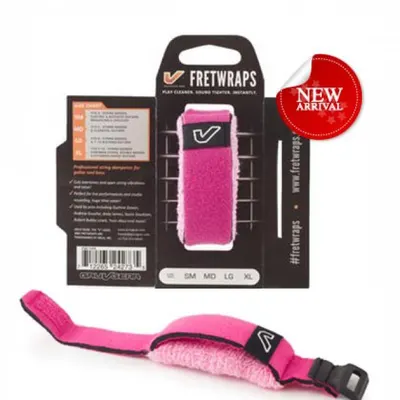 사나이 울리는 핫핑크 GRUV GEAR 프렛랩 스트링뮤터 FretWraps HD Pink