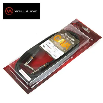 VITAL AUDIO : CAVA-II 기타 케이블 (3m S/L)