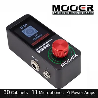 Mooer Audio 이펙터 RADAR - Audio Speaker Cabinet Simulator