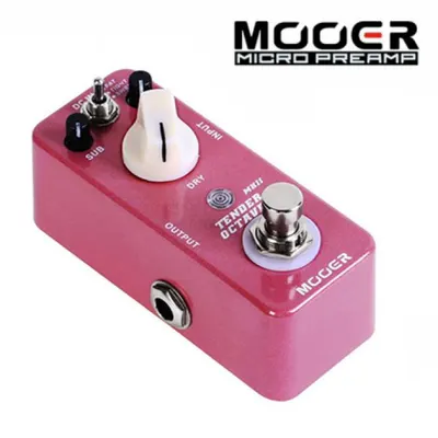 3가지 새롭고 다양한 옥타브 Mooer Audio 이펙터 TENDER OCTA MK2