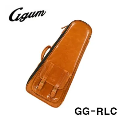 Ggum 꿈 우쿨렐레 천연가죽 콘서트 케이스 GG-RLC