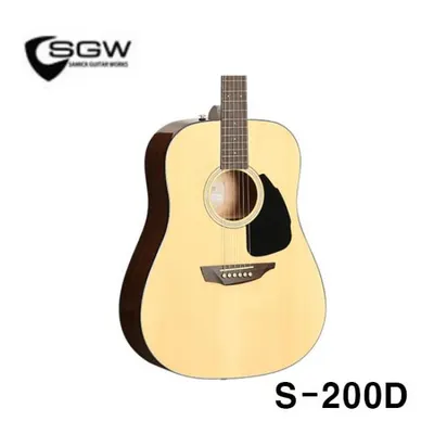삼익 SGW 어쿠스틱 기타 Veneer S-200D NAT