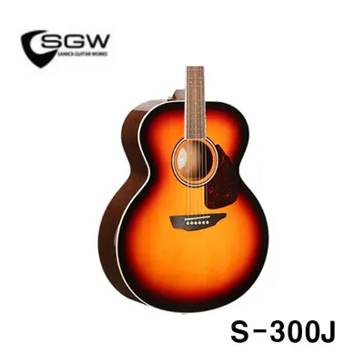 삼익 SGW 어쿠스틱 기타 Top Solid S-300J 3TS