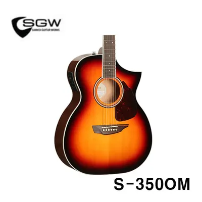 삼익 SGW 어쿠스틱 기타 Top Solid S-350OM 3TS