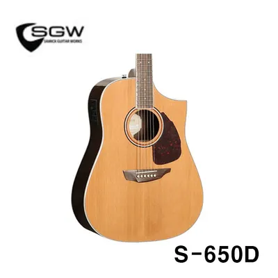 삼익 SGW 어쿠스틱 기타 Top/Back Solid S-650D NAT