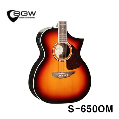 삼익 SGW 어쿠스틱 기타 Top/Back Solid S-650OM 3TS