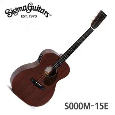 시그마기타 Sigma 통기타 S000M-15E Plus 올솔리드 마호가니