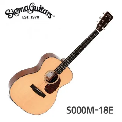 시그마기타 Sigma 통기타 S000M-18E Plus 올솔리드