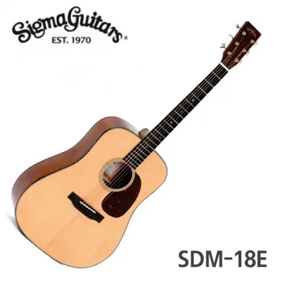 시그마기타 Sigma 통기타 SDM-18E Plus 올솔리드