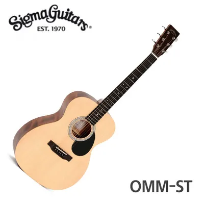 시그마기타 Sigma 통기타 ST시리즈 OMM-ST Plus 탑솔리드