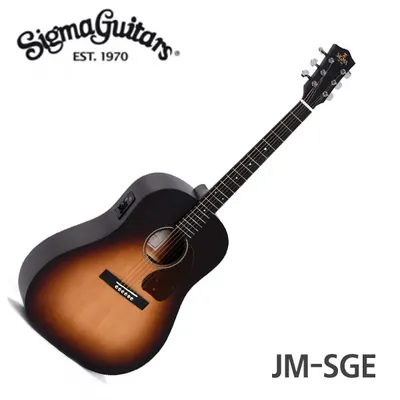 시그마기타 Sigma 통기타 JMSGE Plus 탑솔리드