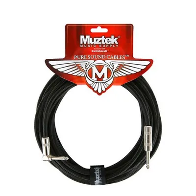 Muztek 악기케이블 Pure Sound Cable (ㄱ자 타입/7M) [PS-700L]