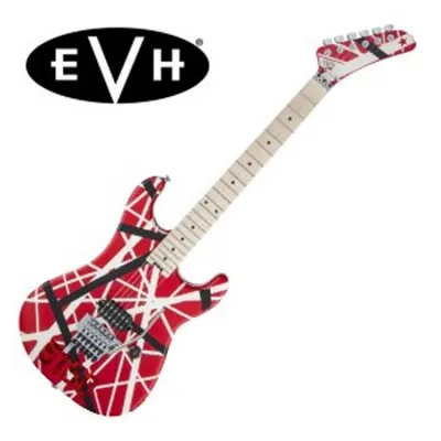 EVH 일렉기타 STRIPED 5150 Series - Red With Black&White