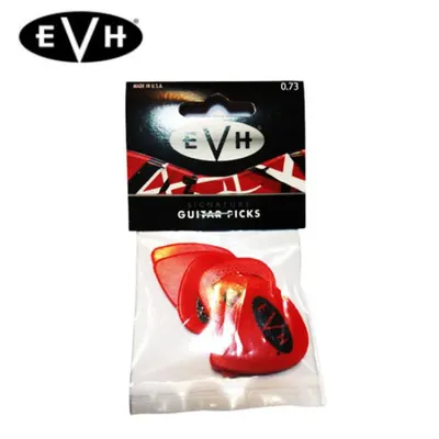 EVH 피크 Signature Guitar Picks 0.73mm Red/Black