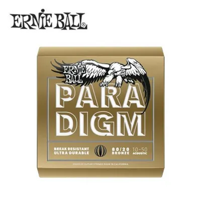어니볼 Ernie Ball 통기타줄 패러다임 엑스트라 라이트 80/20 브론즈 [P02090] (EBAC-168)