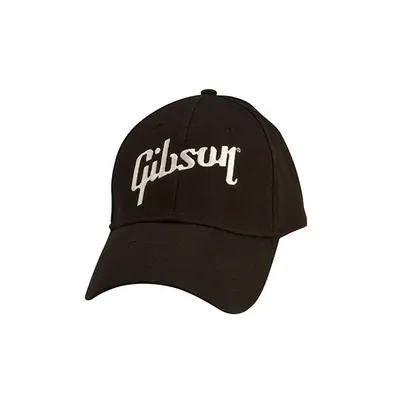 Gibson Logo Flex Cap 모자 (GA-BLKC)