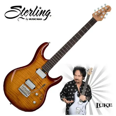 Steve Lukather Signature Sterling by MusicMan 일렉기타 LK100 Hazel Burst (roasted maple)