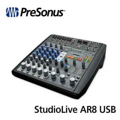 Presonus 아날로그 믹서 StudioLive AR8 USB