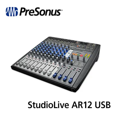 Presonus 아날로그 믹서 StudioLive AR12 USB