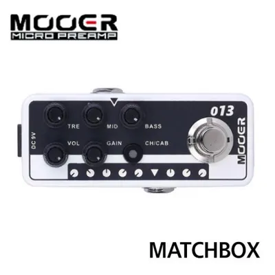 Mooer Audio 디지털 프리앰프 013 MATCHBOX (Matchless C30)