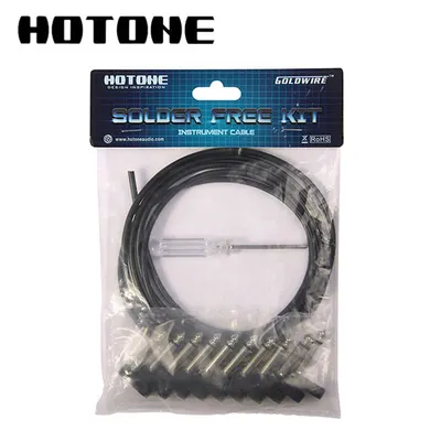 HOTONE 악기케이블 Solder Free Kit / 10 Plugs & 2m Cable (SFK-206)