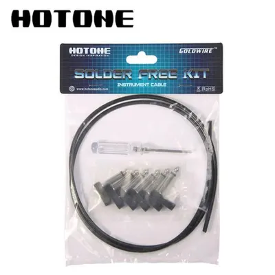 HOTONE 악기케이블 Solder Free Kit / 6 Plugs & 1m Cable (SFK-106)
