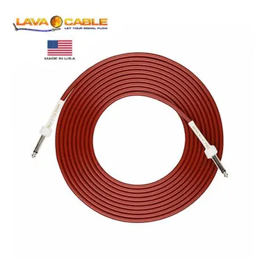 Lava Cable 기타,베이스 케이블 Mini ELC PRO Series - 15FT(4.5M) Mini Soldered Plugs (Red)