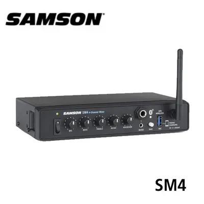 Samson 4채널 믹서 SM4