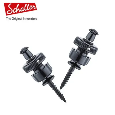Schaller 스트랩락 Strap Lock Black Chrome (S-LOCK BC)