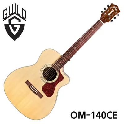 길드 Guild 통기타 Westerly Series OM-140CE NAT 올솔리드 (폼케이스 포함)