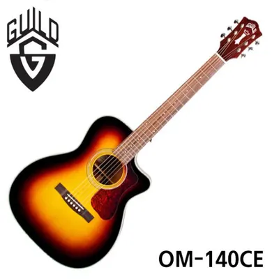 길드 Guild 통기타 Westerly Series OM-140CE SB 올솔리드