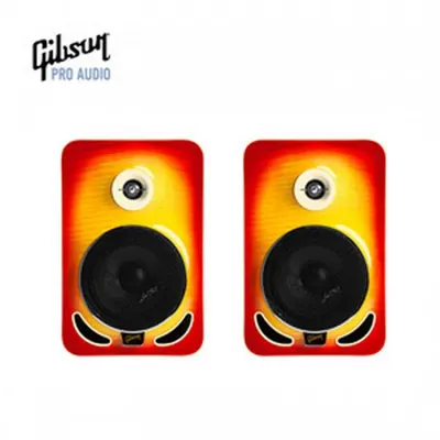 Gibson Pro Audio 레퍼런스 모니터링 스피커 Les Paul 6 CHERRY BURST