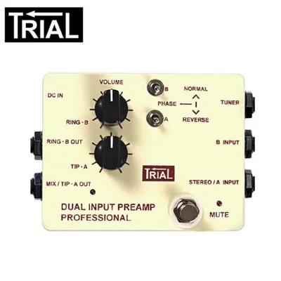 Trial 프리앰프 Dual Input Preamp Professional