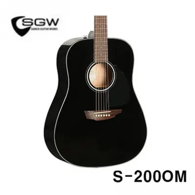 삼익 SGW 어쿠스틱 기타 Veneer S-200OM BLK