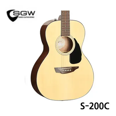삼익 SGW 어쿠스틱 기타 Veneer S-200C NAT