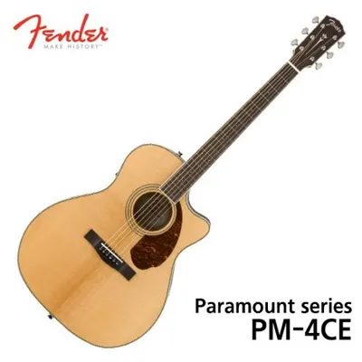 펜더 Fender 통기타 Paramount series PM-4CE Auditorium Ltd, Natural (097-0377-221)