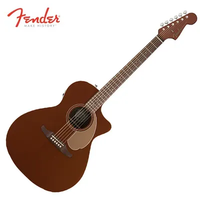 펜더 Fender 통기타 캘리포니아 시리즈 뉴포터 플레이어 러스틱 쿠퍼 월넛 핑거보드 RSC WN (097-0743-096)