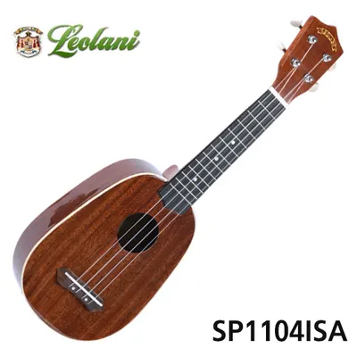 Leolani 우쿨렐레 마호가니 소프라노 파인애플 글로스 SP1104ISA